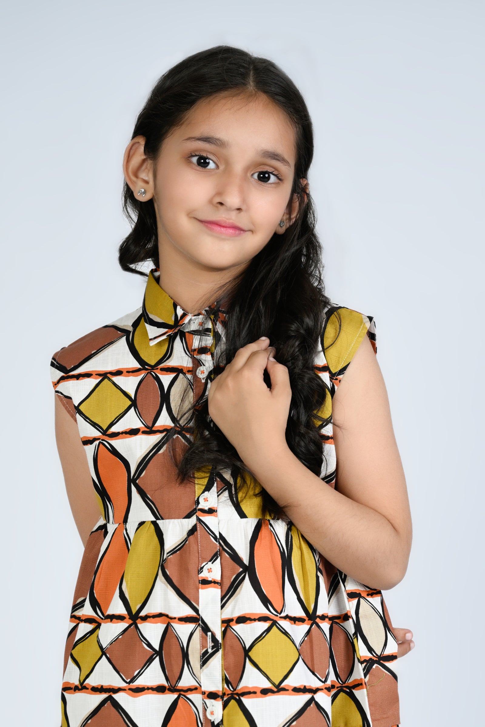 SLEEVELESS PRINTED TOP Reality