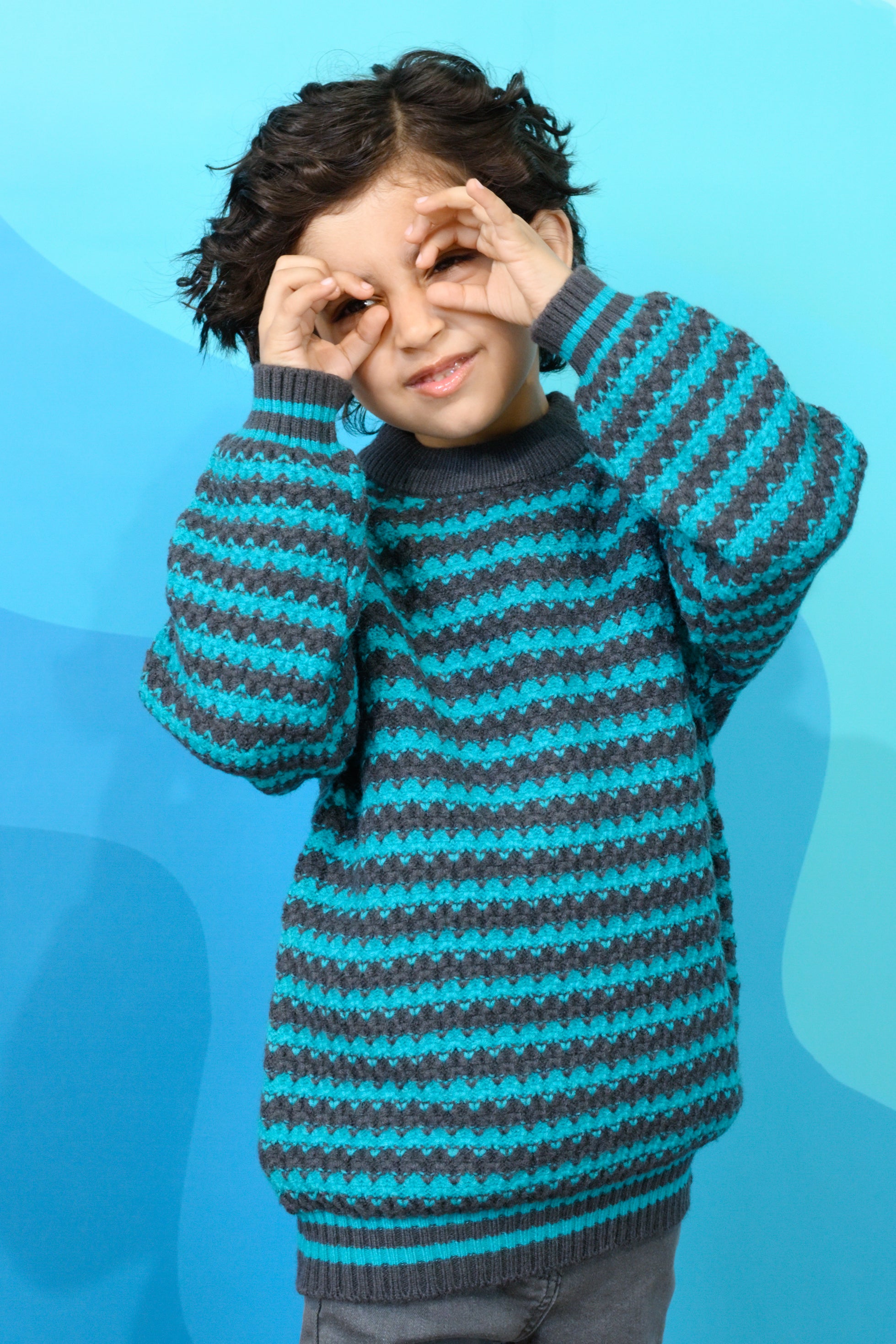 BOYS COFFEE SWEATER Reality