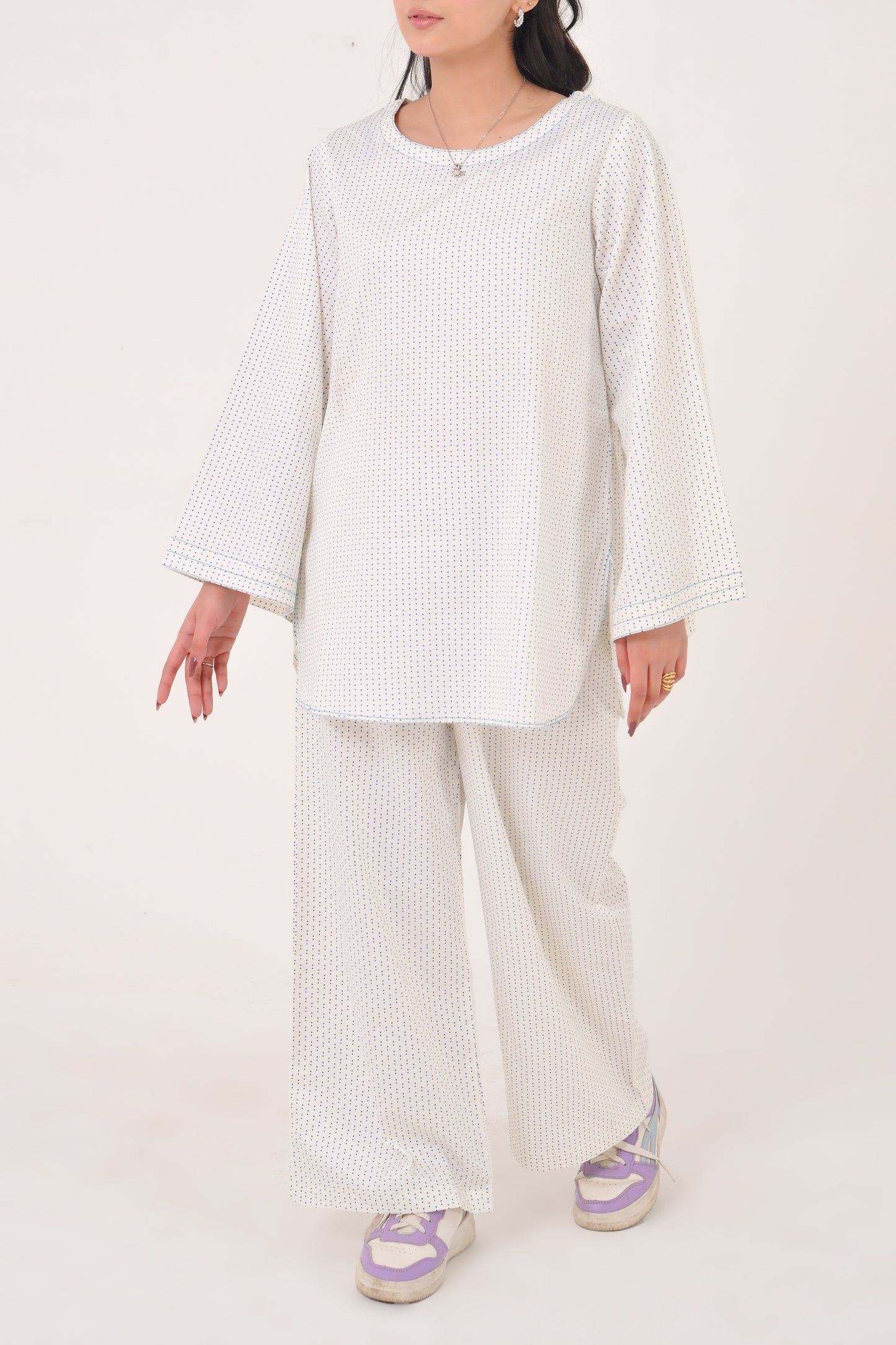 WHITE DREAMY DAZE CO-ORD SET Reality