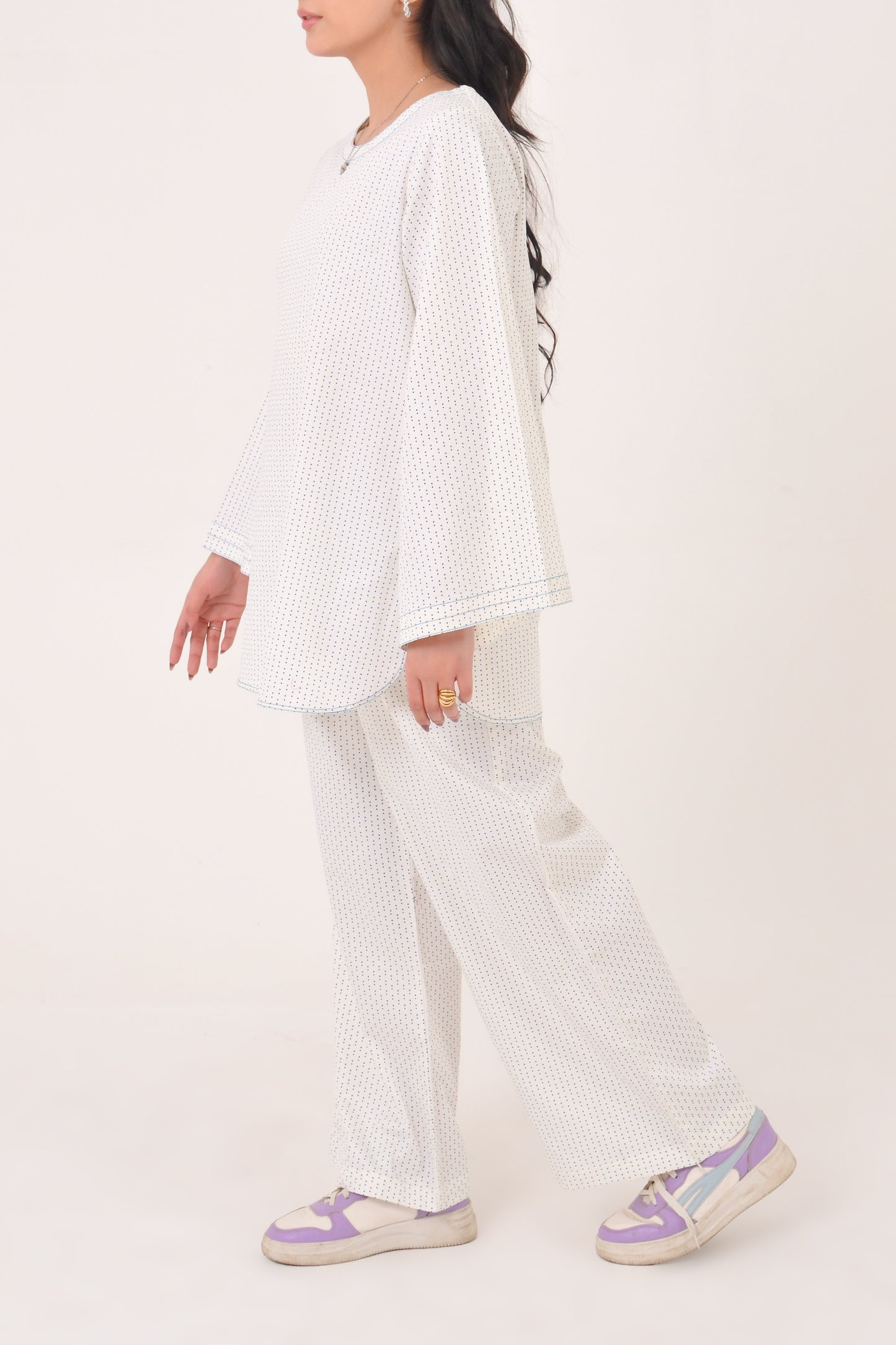 WHITE DREAMY DAZE CO-ORD SET Reality