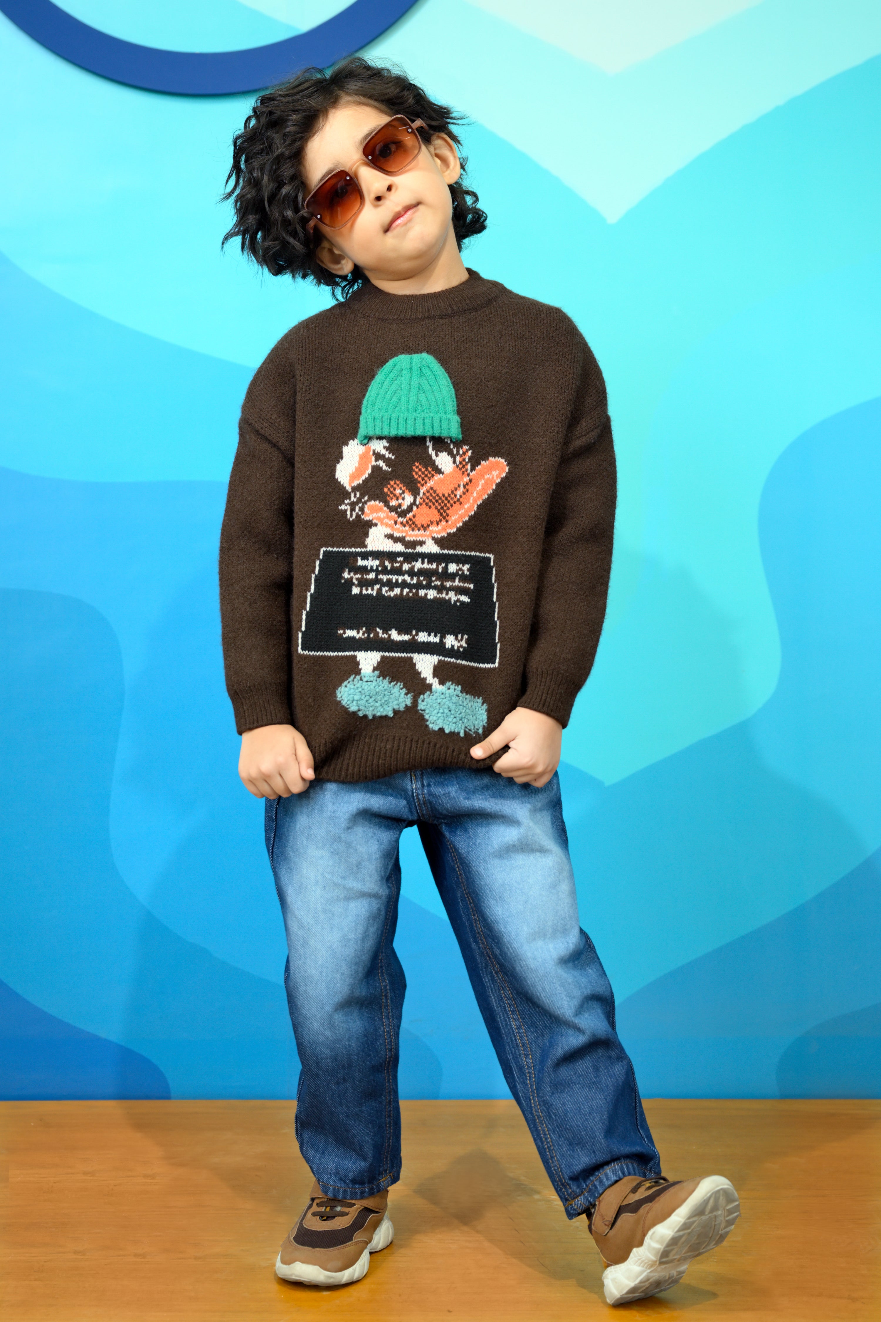 BOYS COFFEE SWEATER Reality