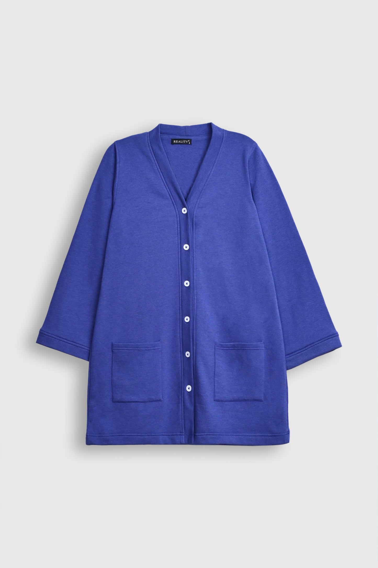 CARDIGAN blue WITH BOTTOM Reality