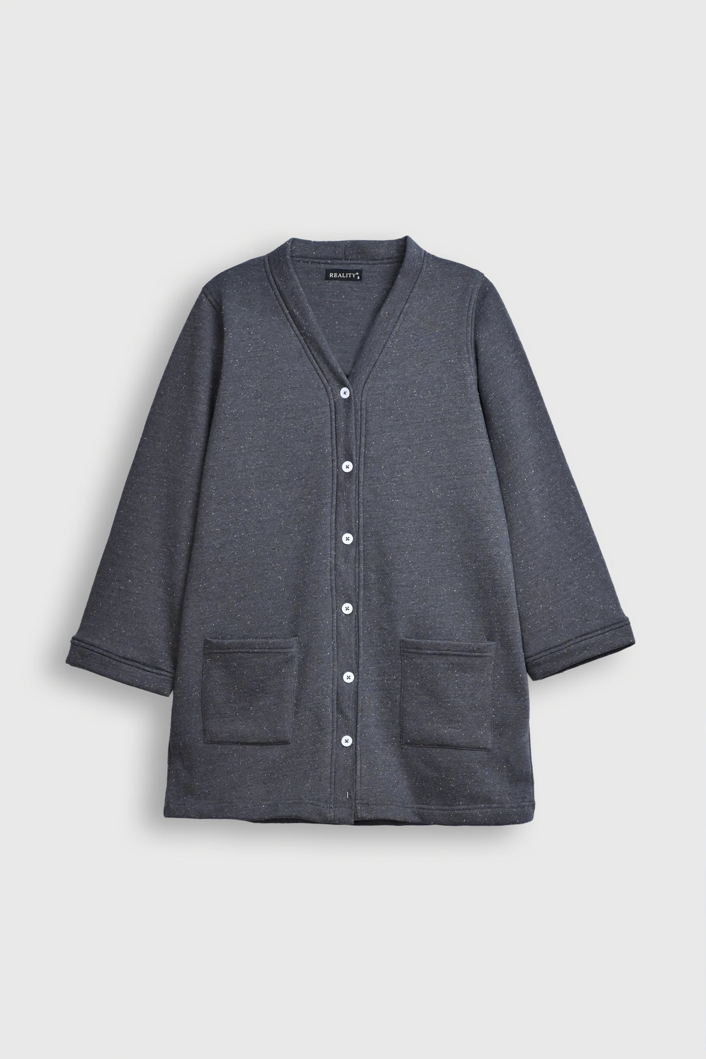 CARDIGAN DARK BLUE WITH BOTTOM Reality