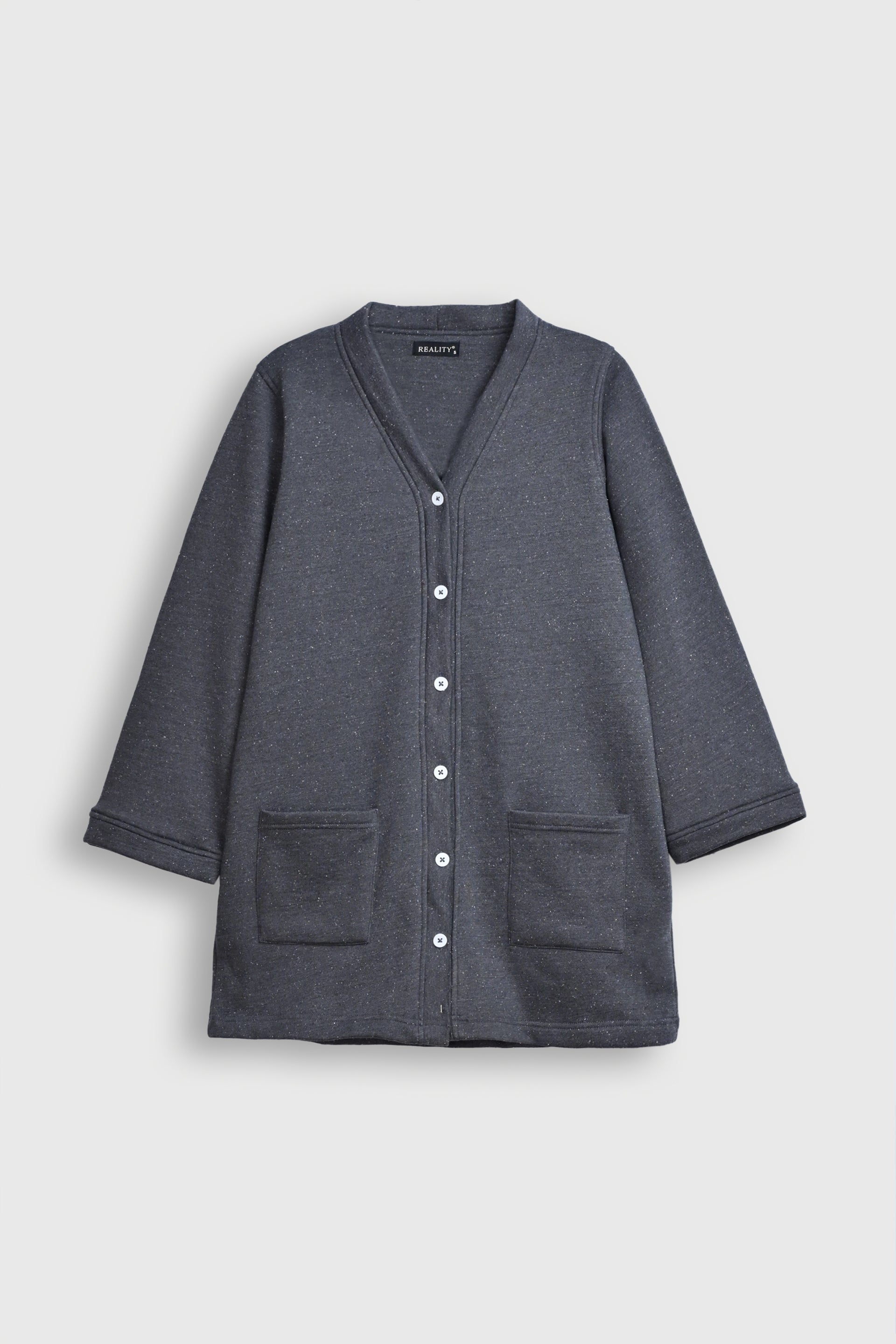 CARDIGAN DARK BLUE WITH BOTTOM Reality