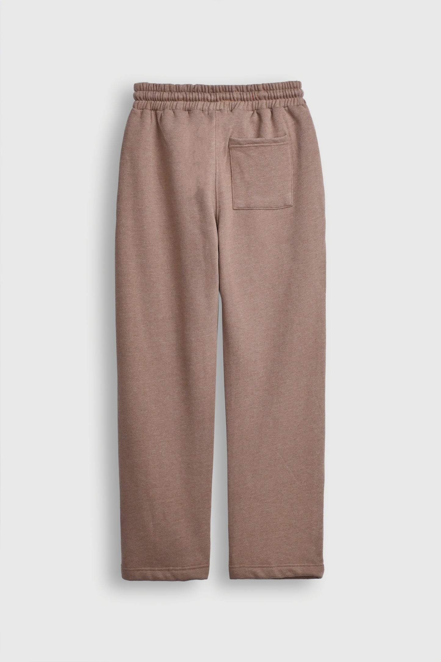 STRAIGHT FIT LIGHT BROWN TROUSER Reality