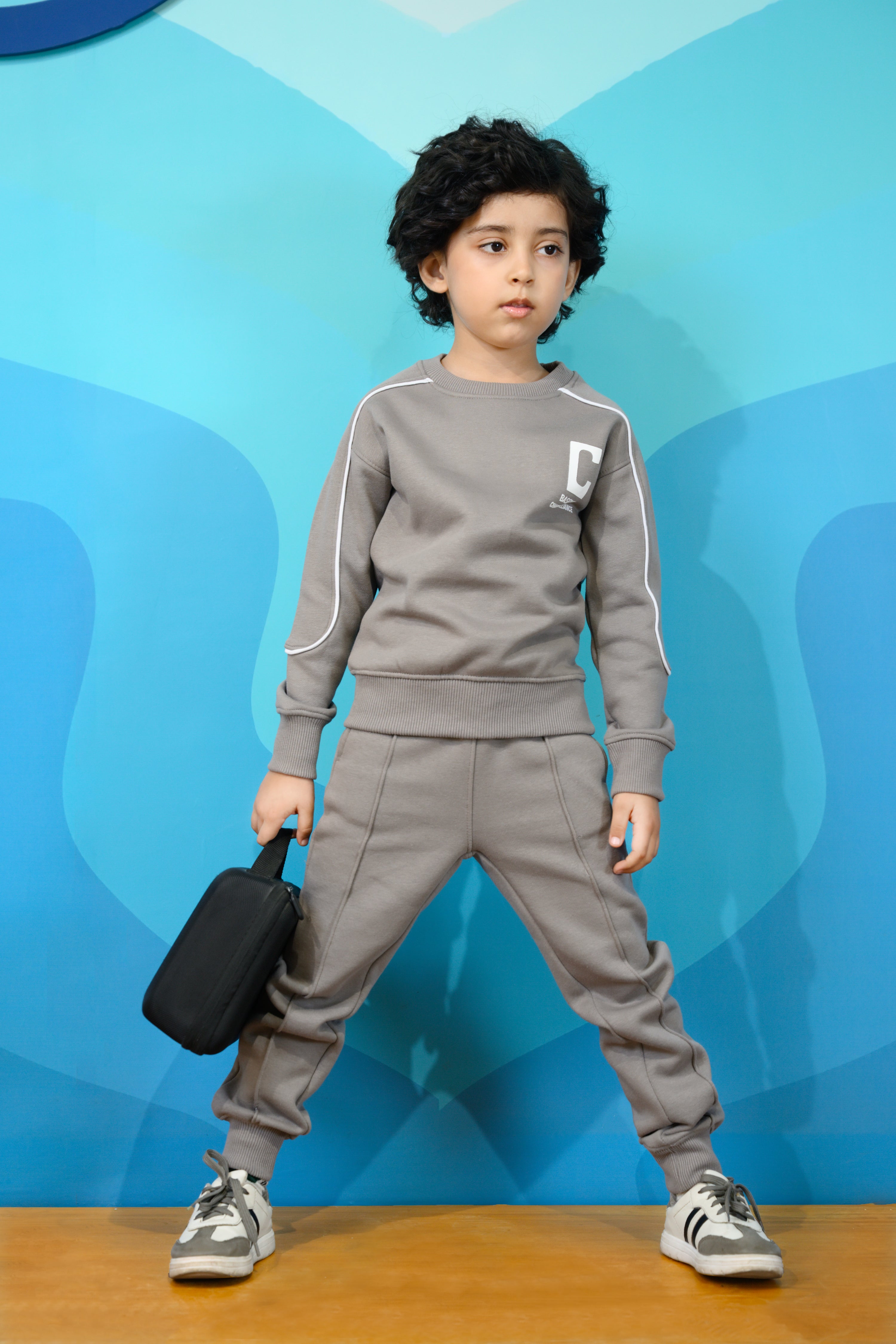 BOYS GRAY CO-ORDS SET Reality