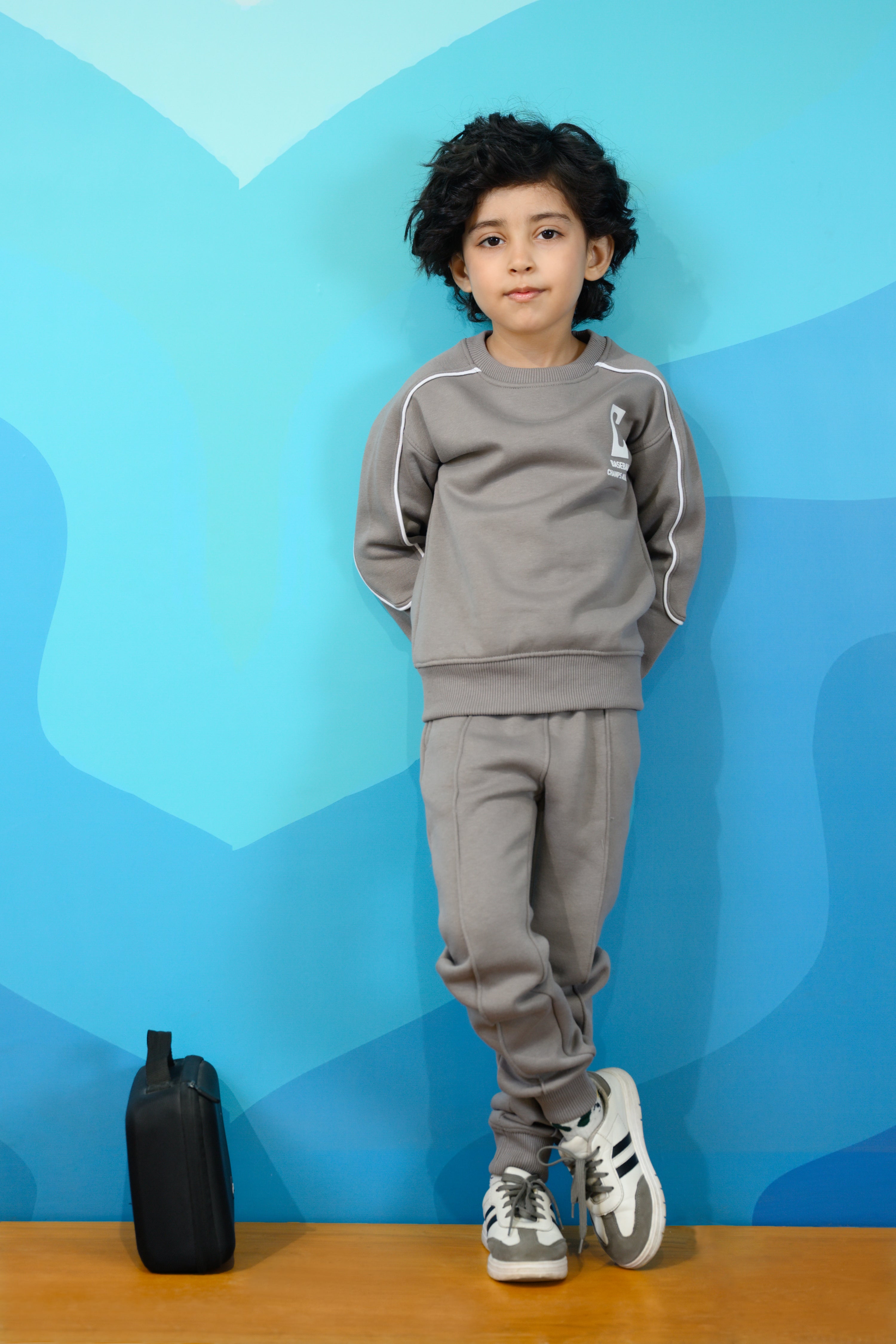 BOYS GRAY CO-ORDS SET Reality