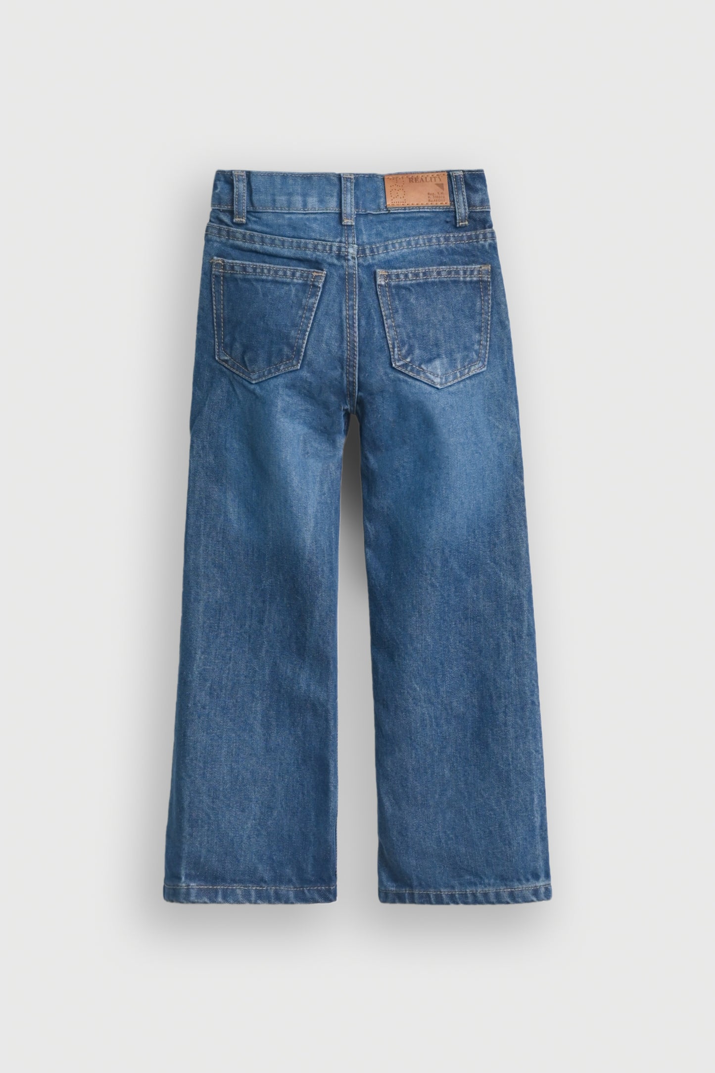 GIRLS MID BLUE DENIM Reality