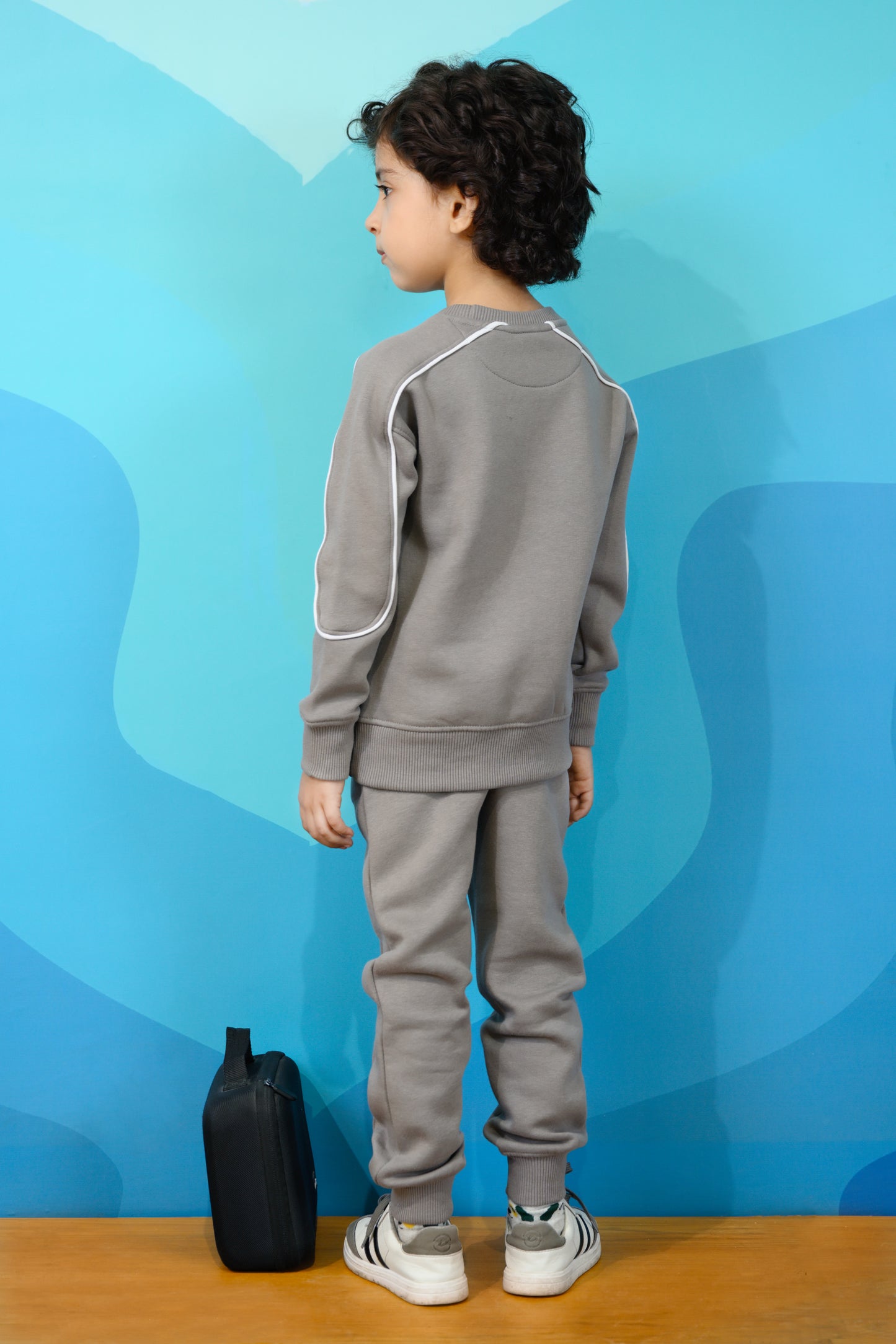 BOYS GRAY CO-ORDS SET Reality