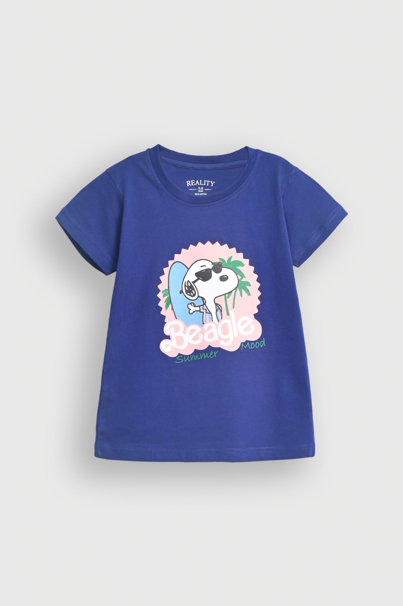 Girls BLUE T-SHIRT Reality