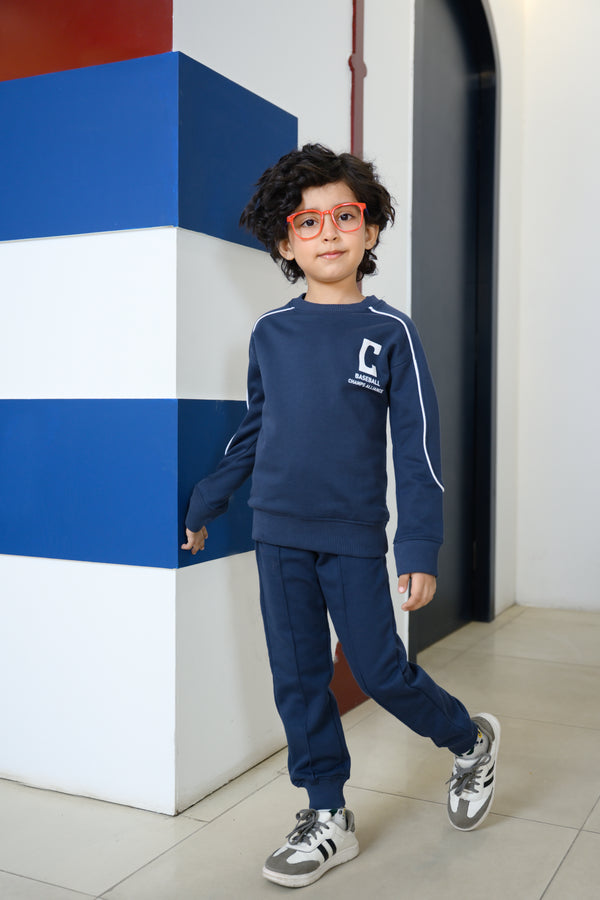 BOYS NAVY CO-ORDS SET Reality