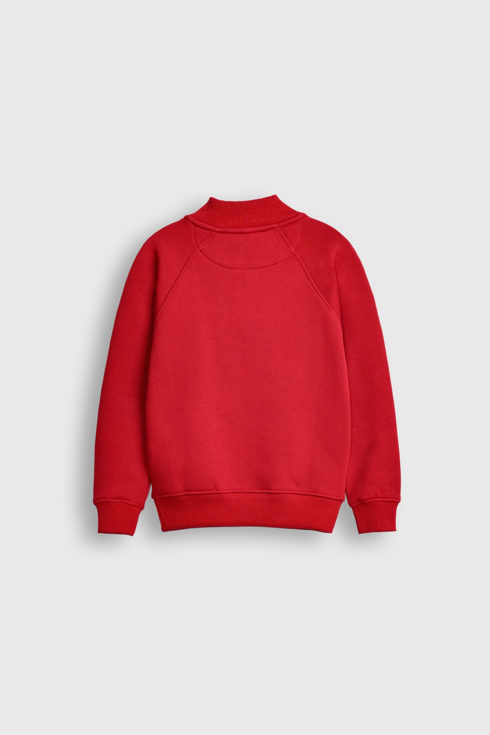 HALF red ZIP SWEATSHIRT Reality
