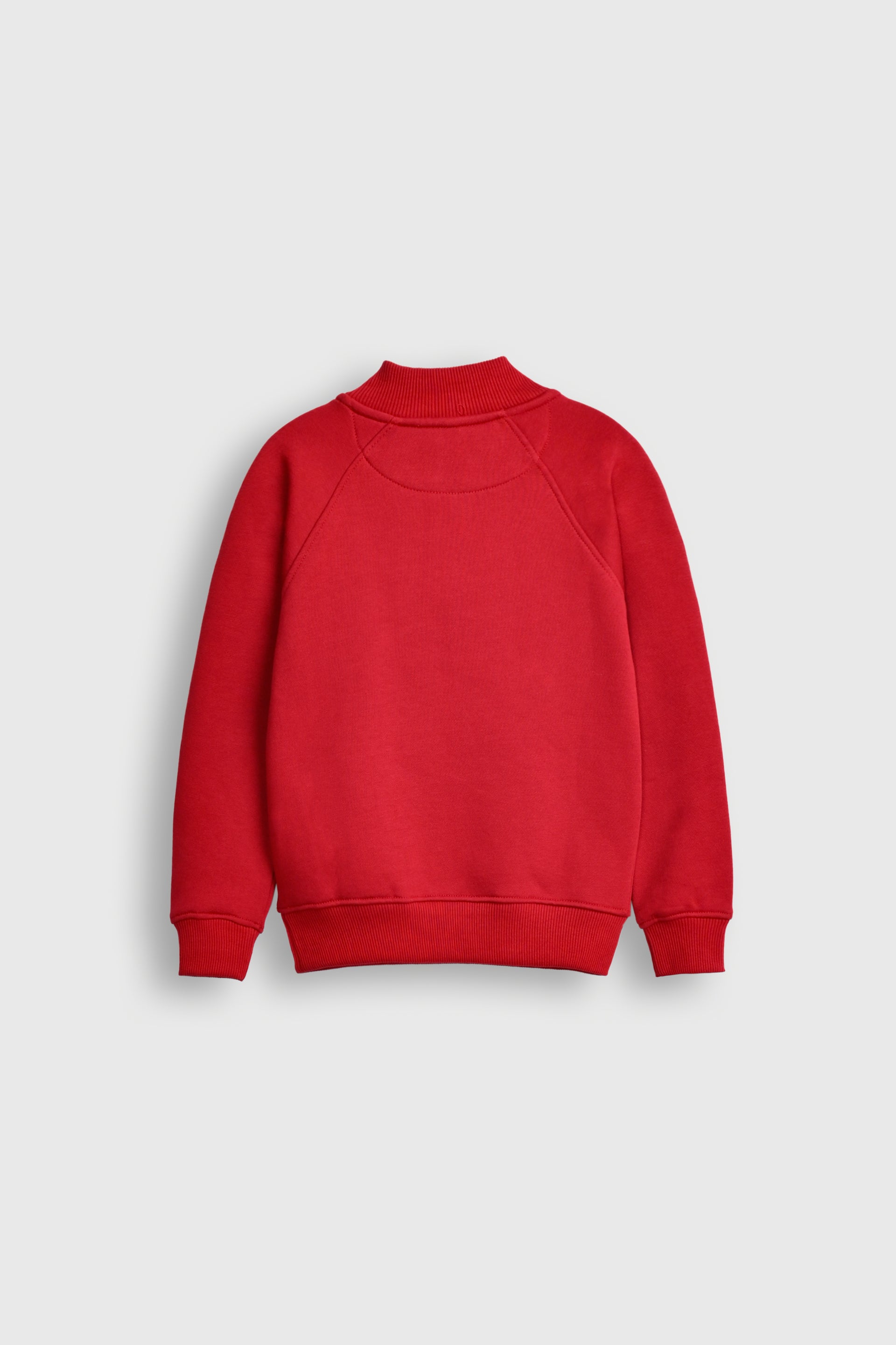 HALF red ZIP SWEATSHIRT Reality