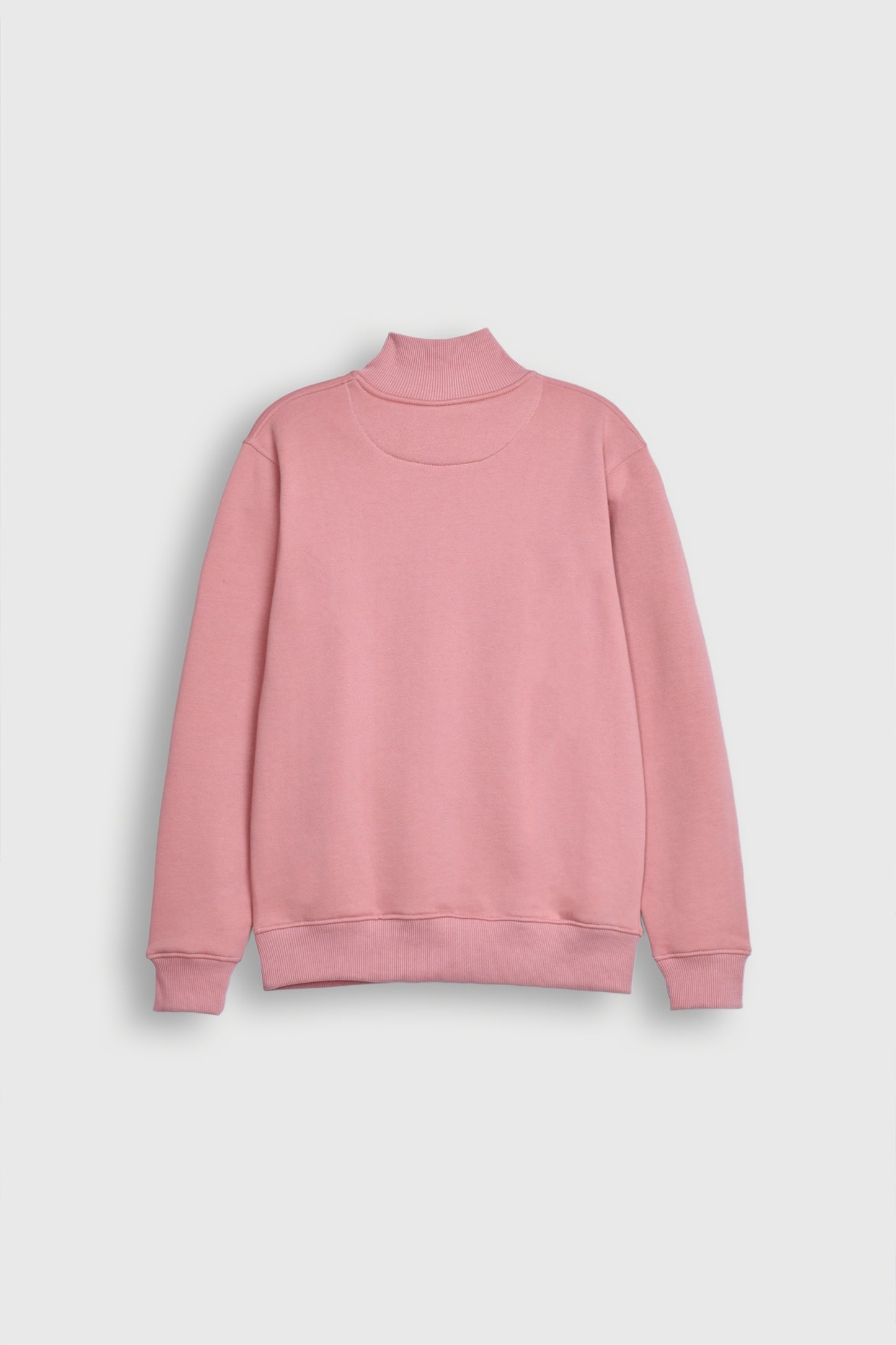 HALF pink ZIP SWEATSHIRT Reality