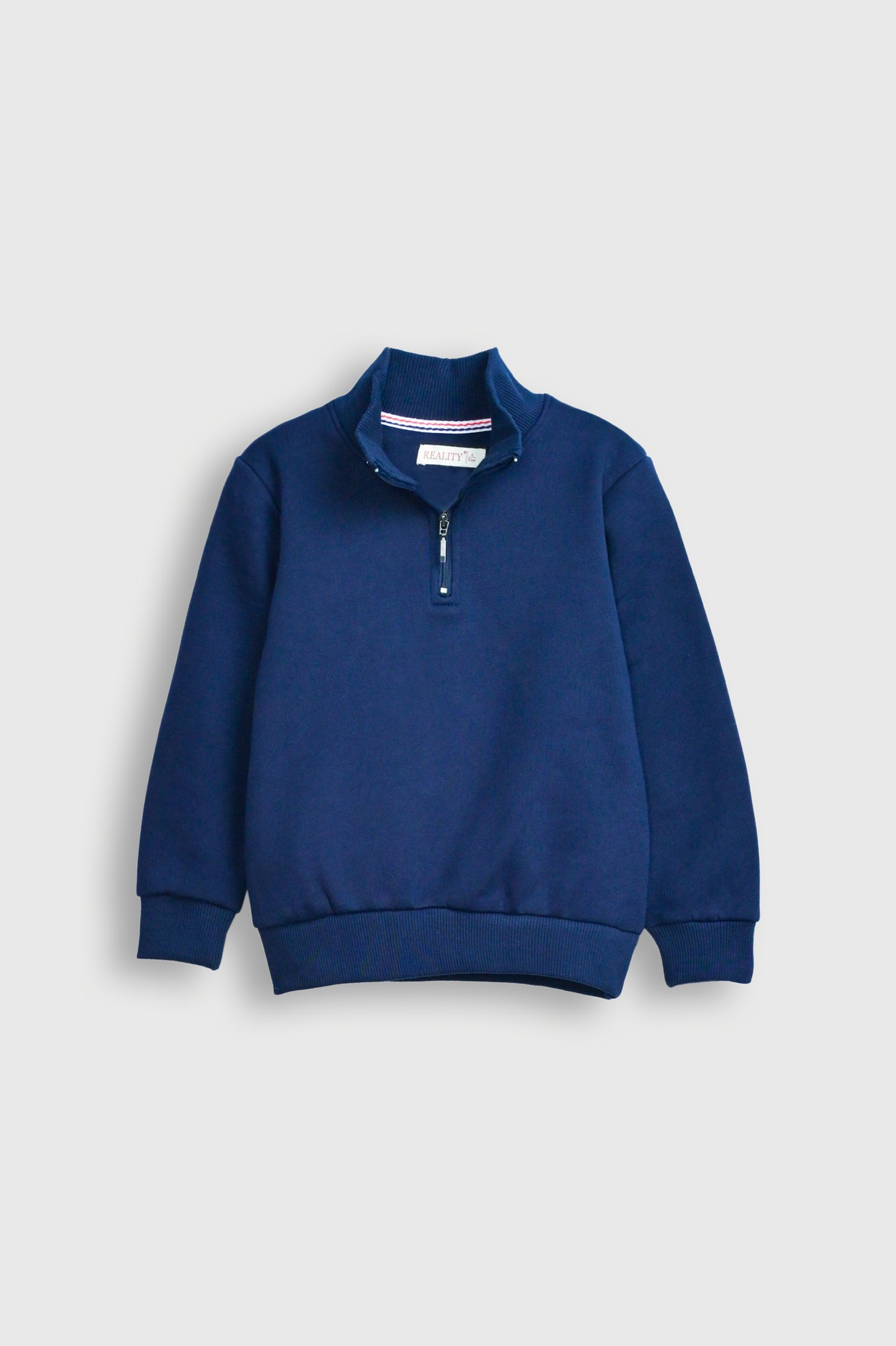 HALF BLUE SWEATSHIRT Reality