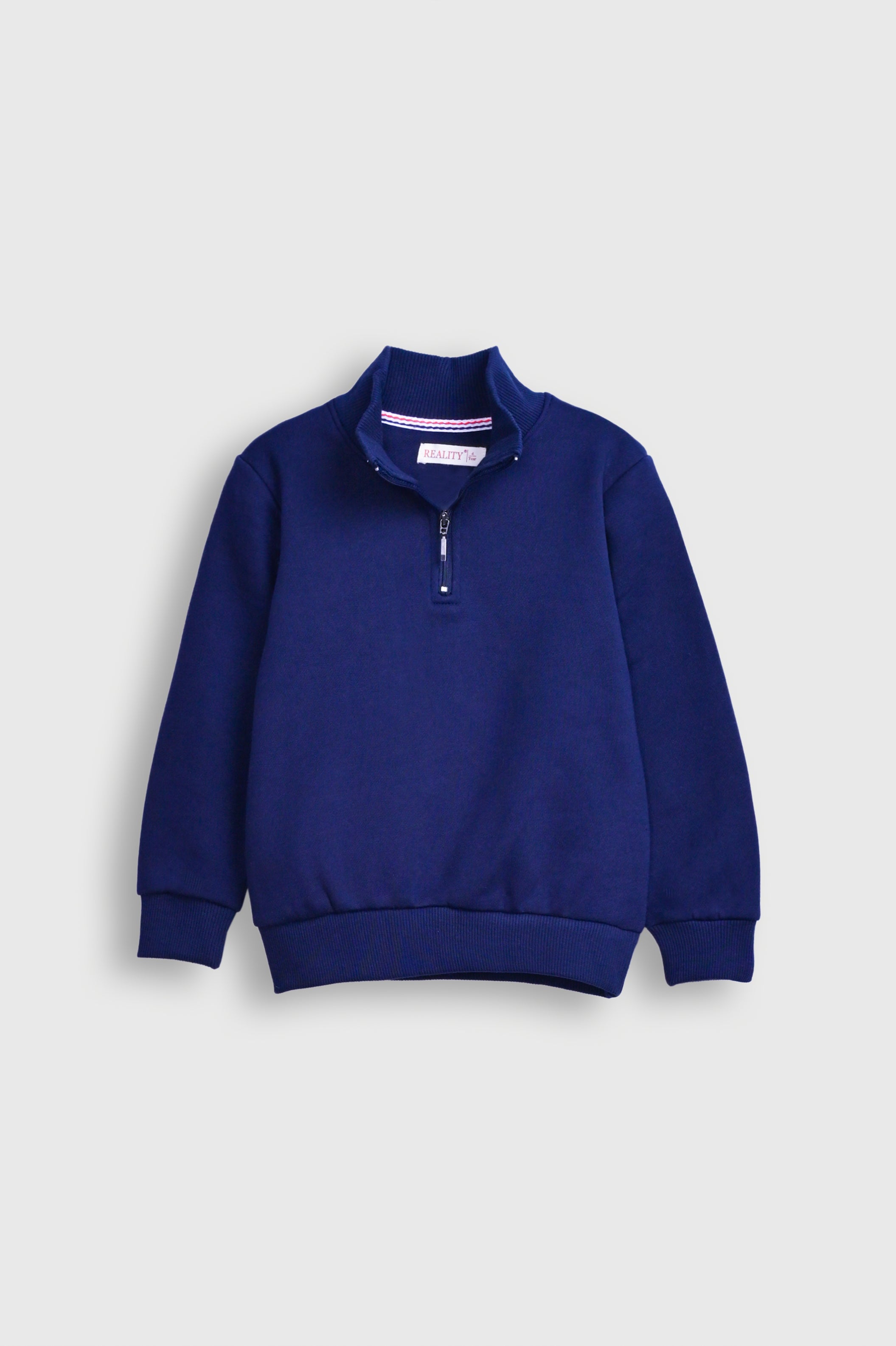 HALF DARK BLUE SWEATSHIRT Reality