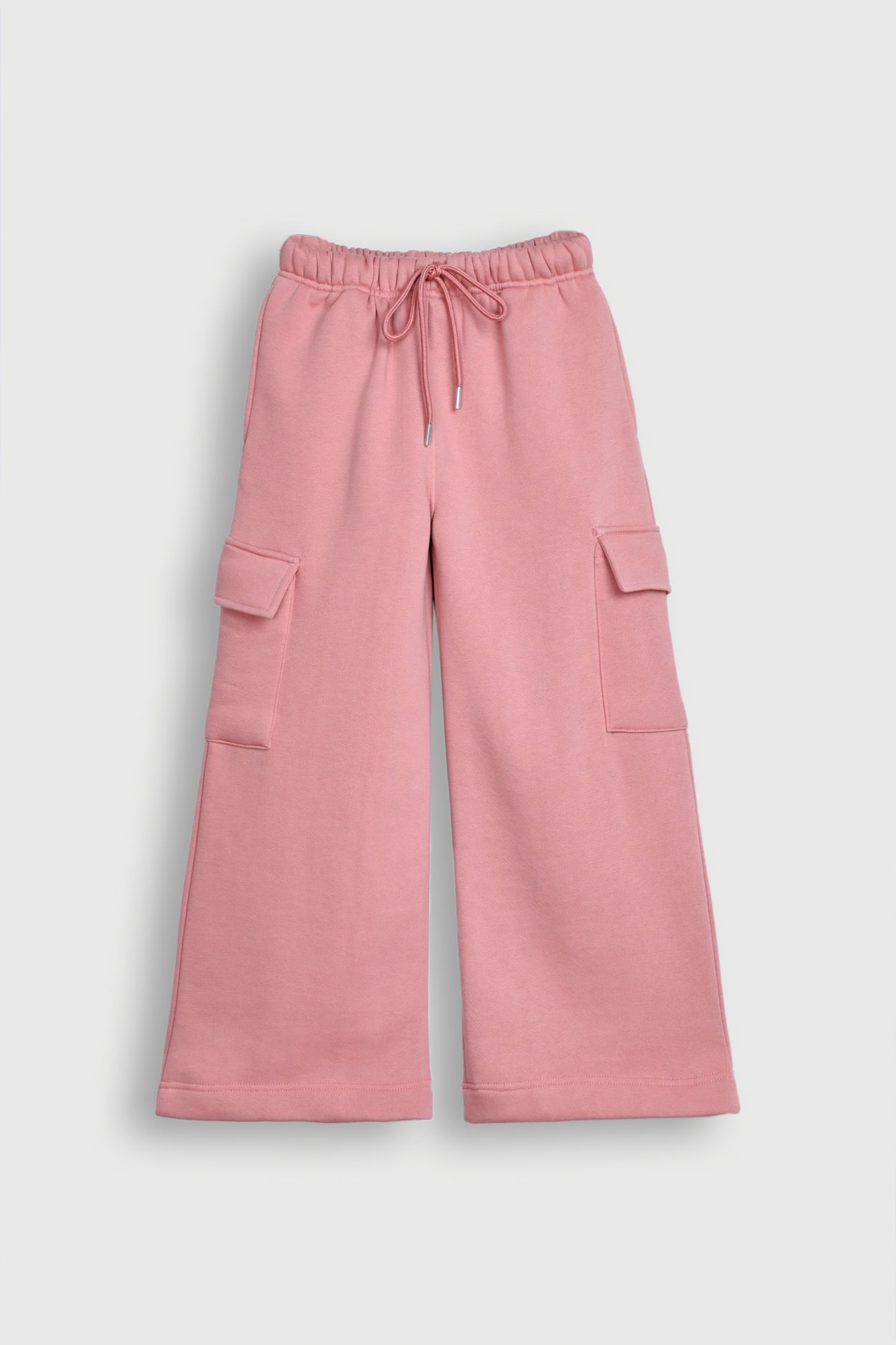 4 POCKET PINK LOOSE BOTTOM TROUSER Reality
