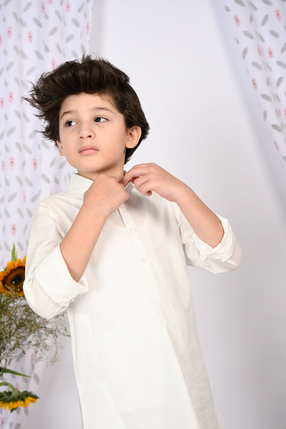 BOYS WHITE SHALWAR KAMEEZ Reality