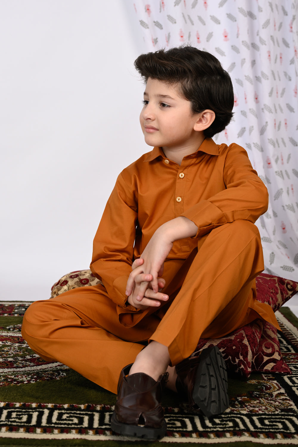 BOYS MUSTARD SHALWAR KAMEEZ Reality
