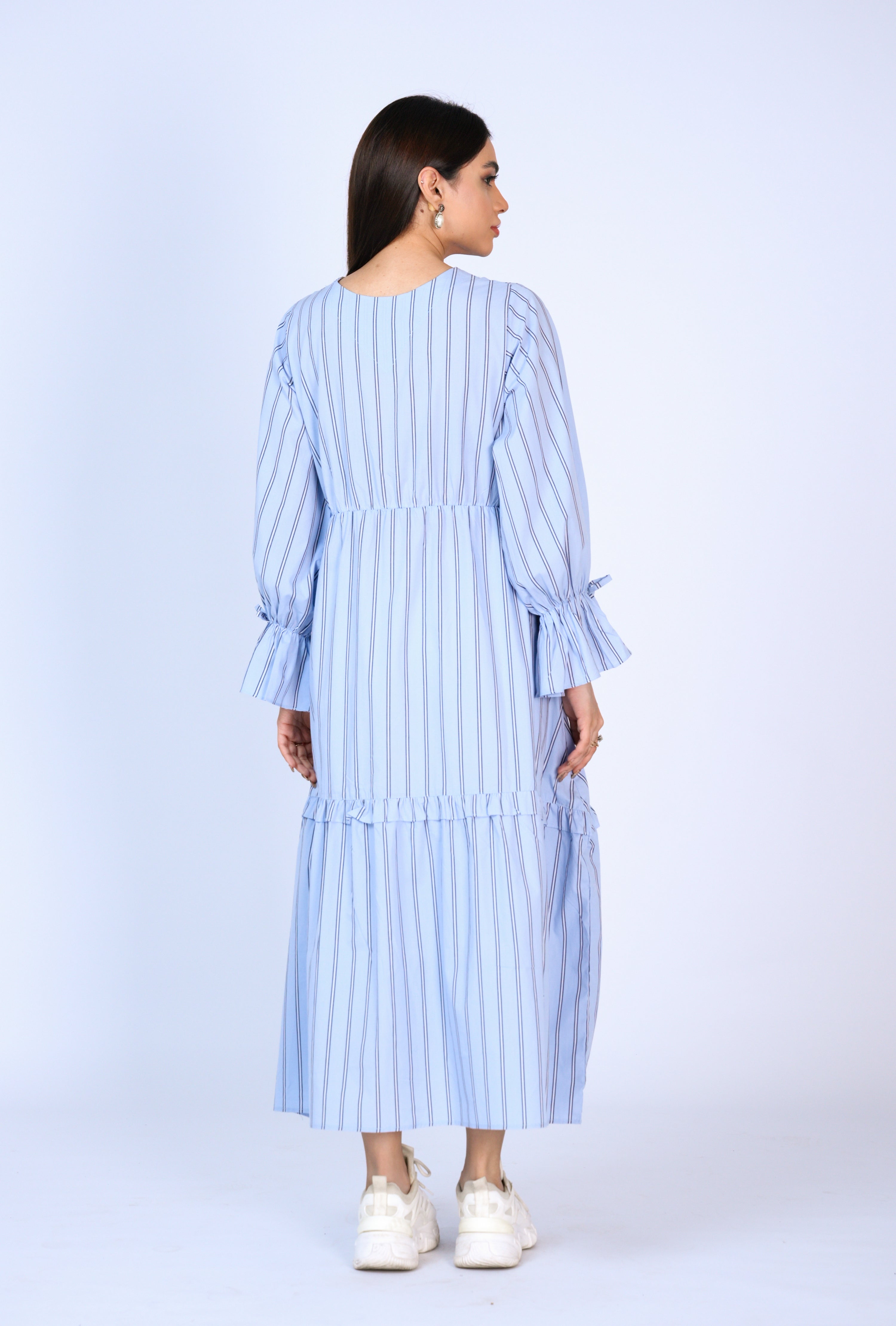 Skyline Stripes Maxi Dress Reality