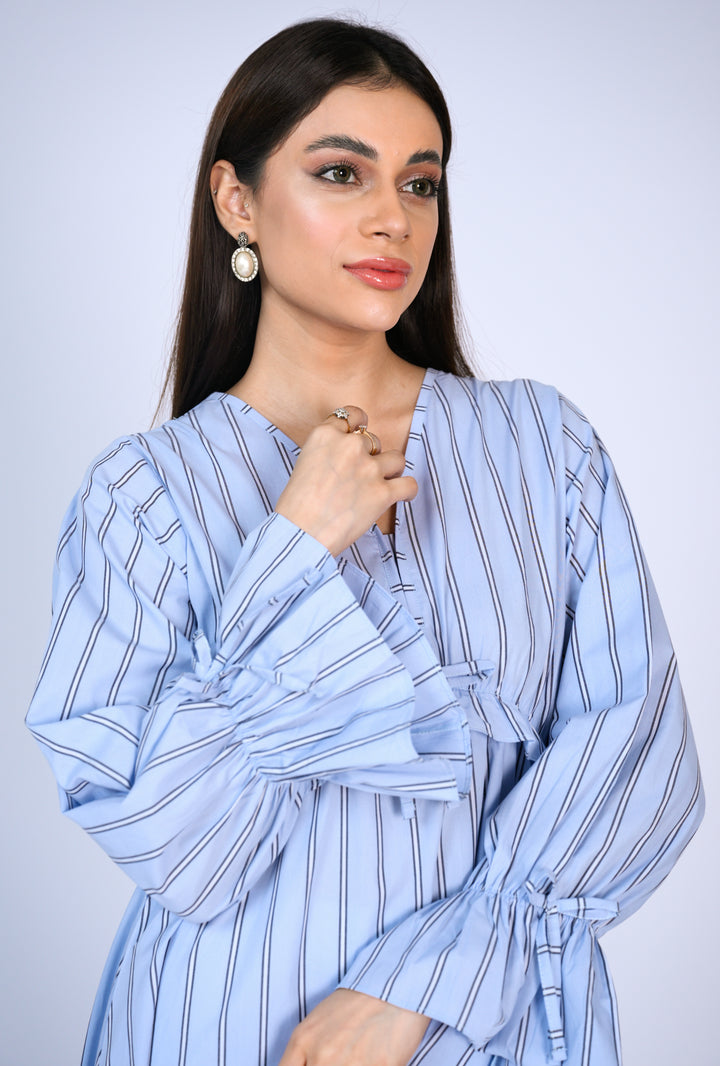 Skyline Stripes Maxi Dress Reality