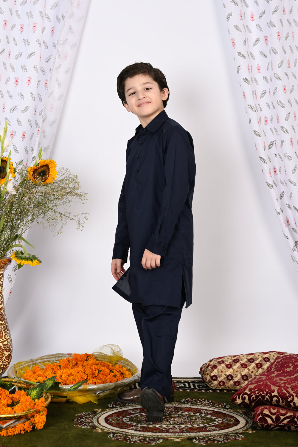 BOYS NAVY SHALWAR KAMEEZ Reality