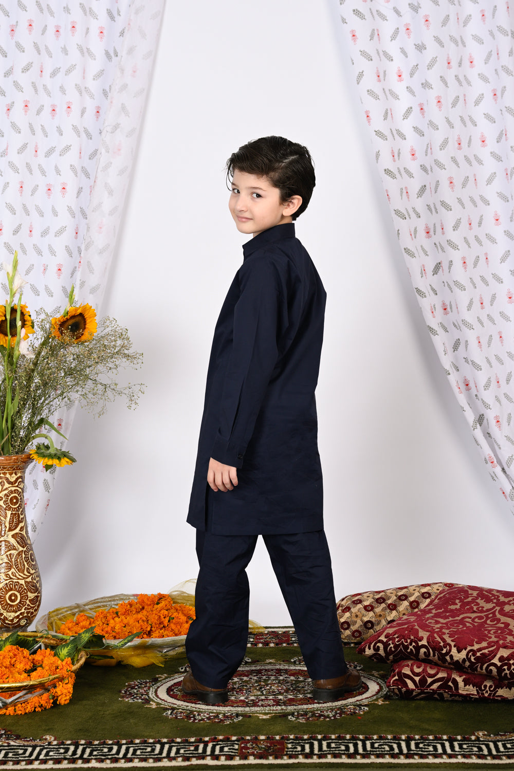 BOYS NAVY SHALWAR KAMEEZ Reality