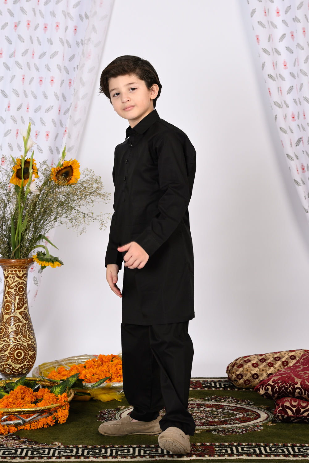 BOYS BLACK SHALWAR KAMEEZ Reality