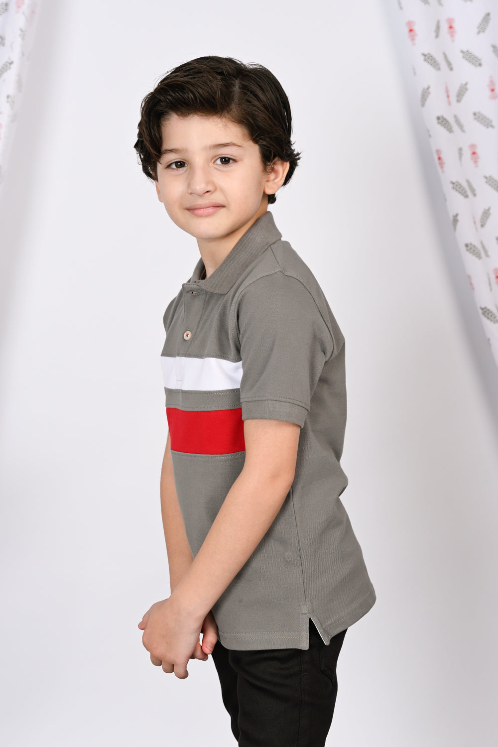 BOYS GRAY POLO Reality