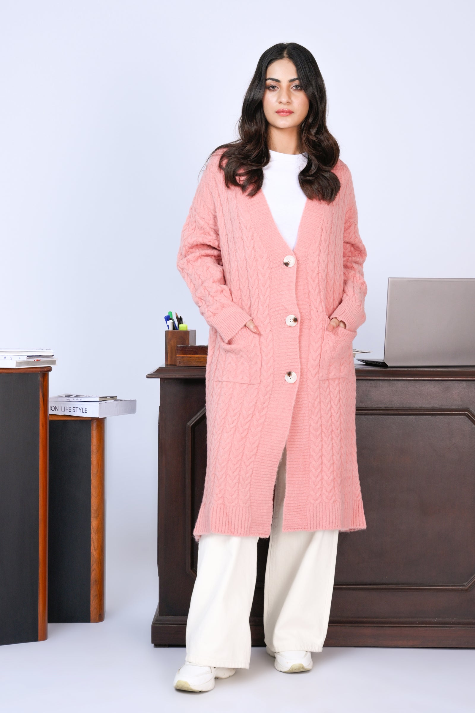 The Chunky Knit Duster Cardigan Reality