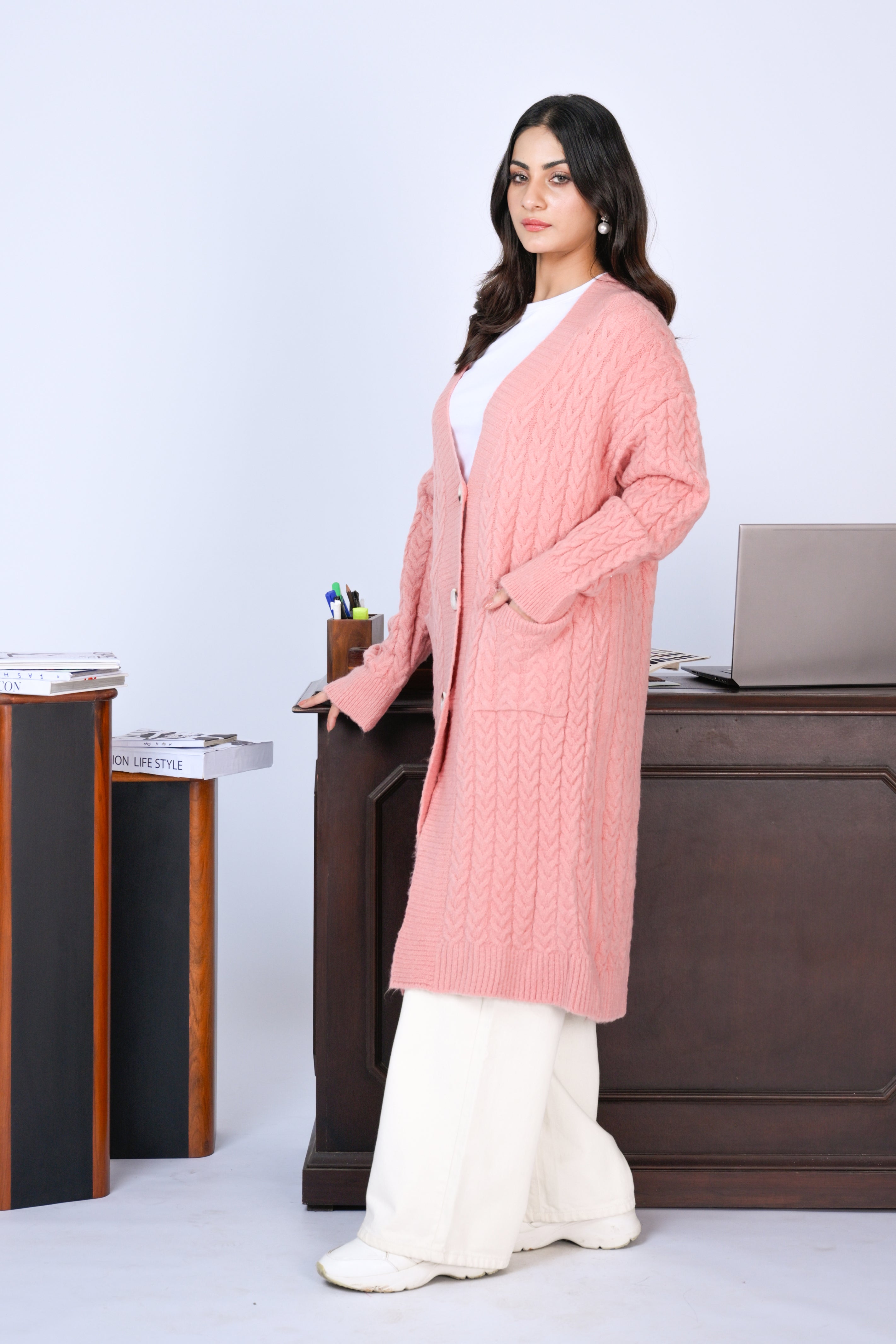 The Chunky Knit Duster Cardigan Reality