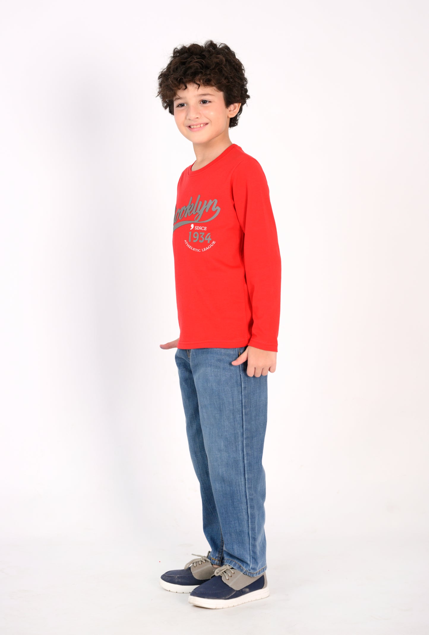 Red Brooklyn Athletic League T-Shirt Reality