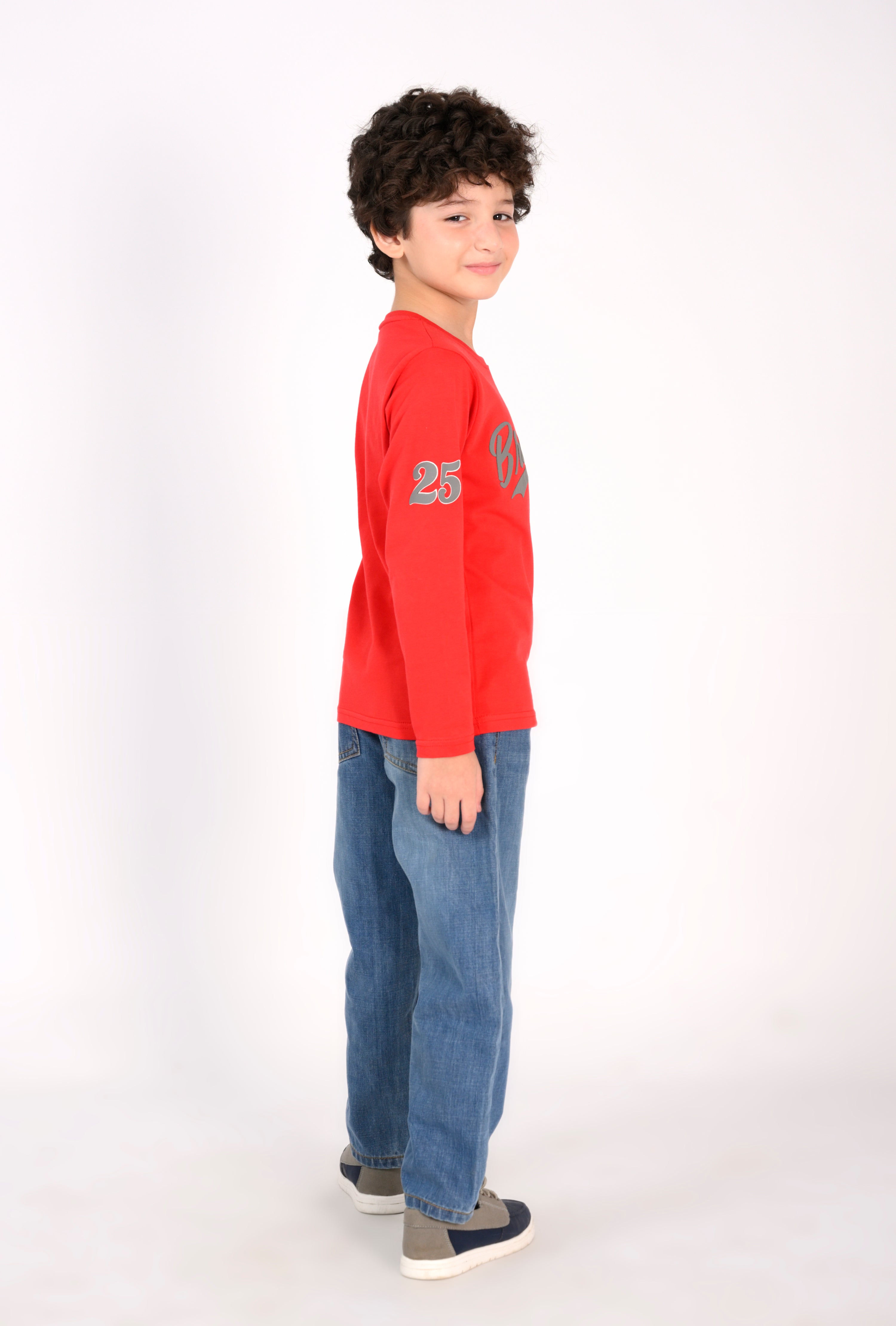 Red Brooklyn Athletic League T-Shirt Reality