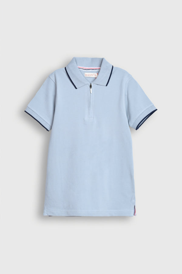 BOYS GRAY POLO Reality