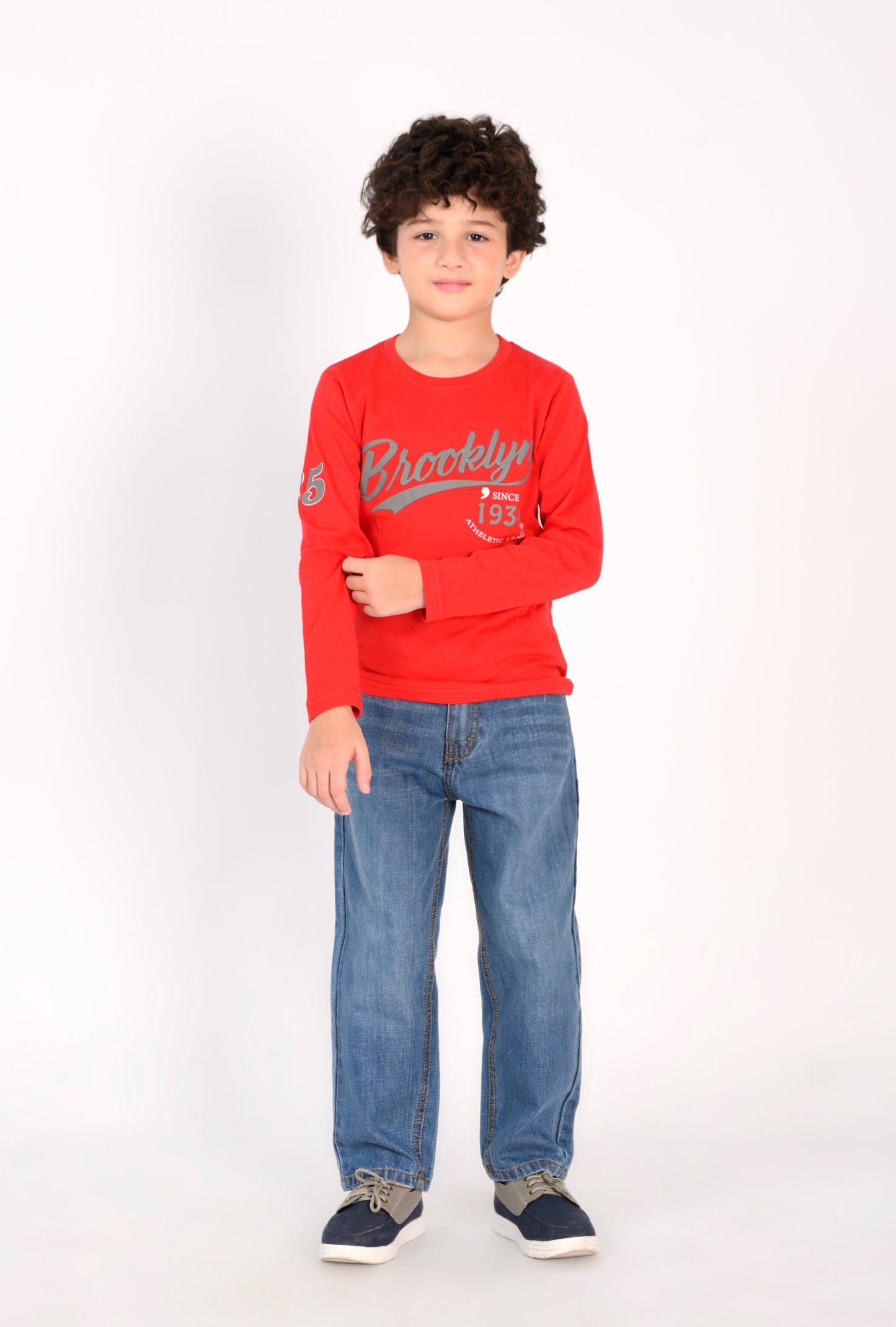 Red Brooklyn Athletic League T-Shirt Reality