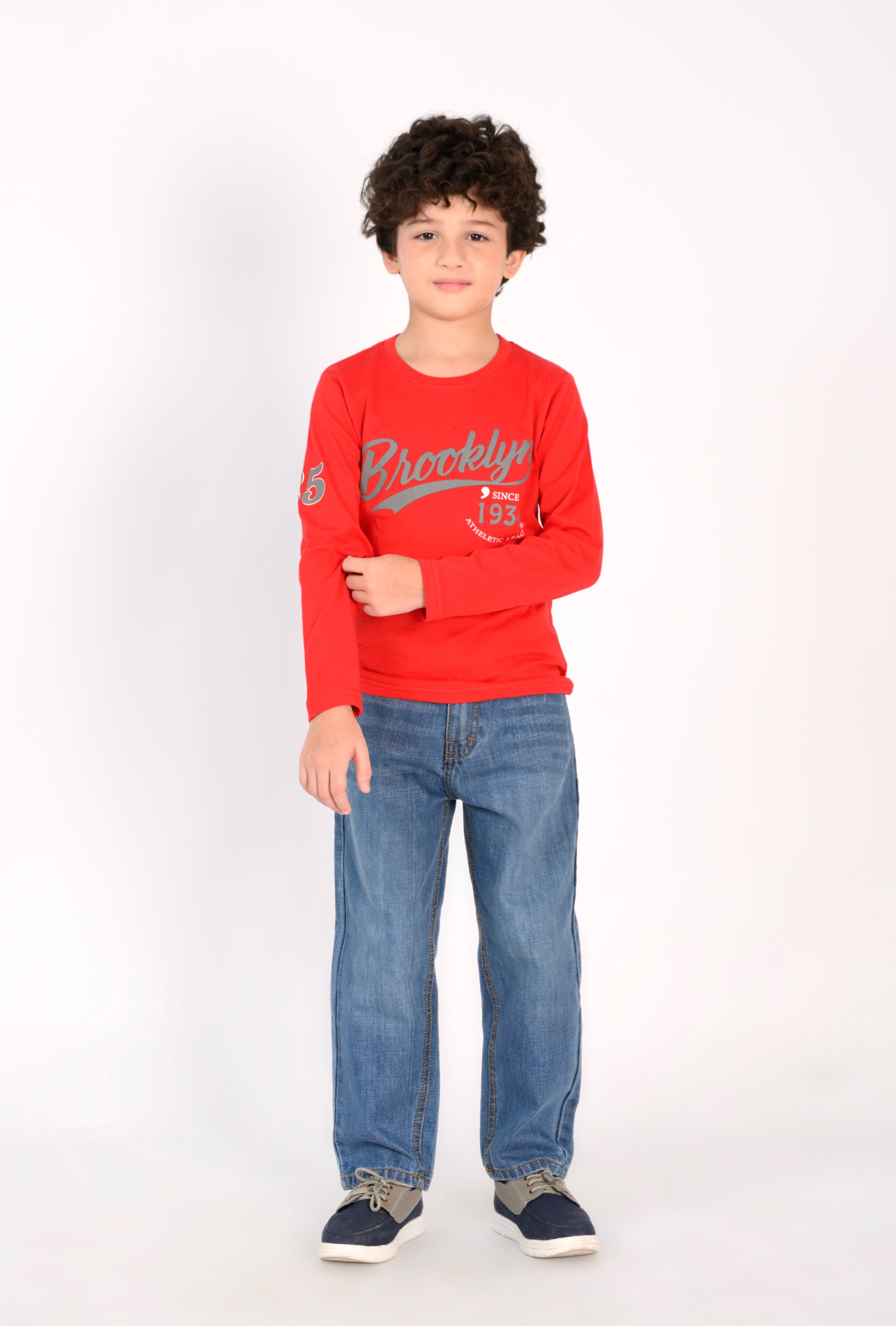 Red Brooklyn Athletic League T-Shirt Reality