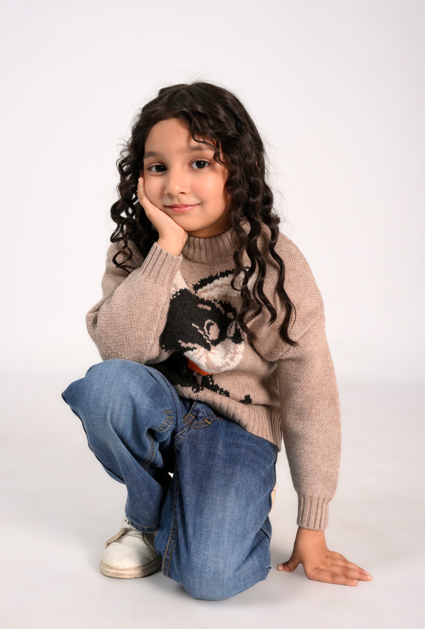 Girl in Cat Sweater Reality