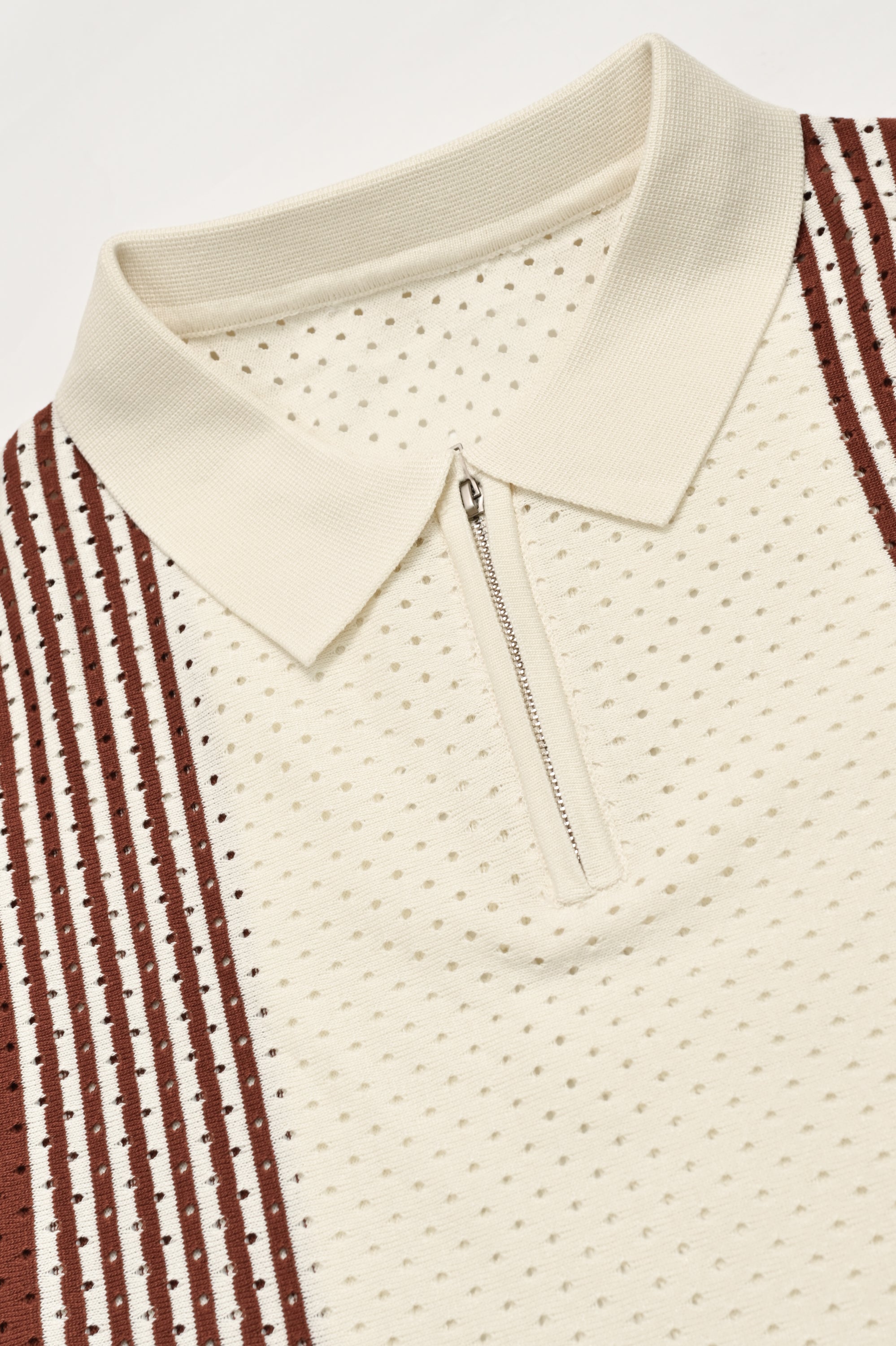 IMPORTED KNITTED BLACK POLO Reality