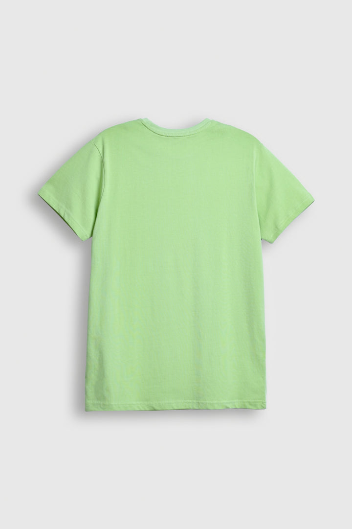 Believe in Yourself Graphic T-Shirt – Light Green Reality