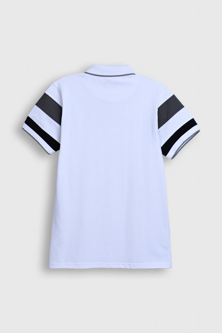MEN WHITE POLO Reality