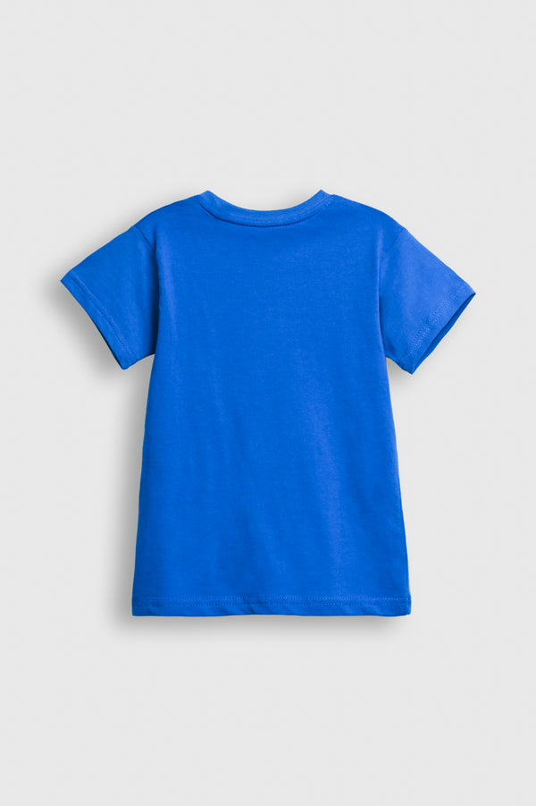 Royal Blue Boy T-Shirt with Vintage Sports Car Graphic – MRS Edition" Reality