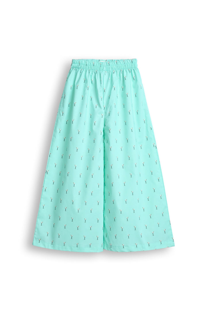 Mint Delight Girls' Printed Co-ord Set Reality