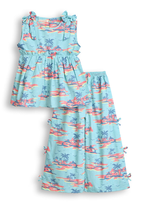 Tropical Breeze Girls' Two-Piece Set Reality