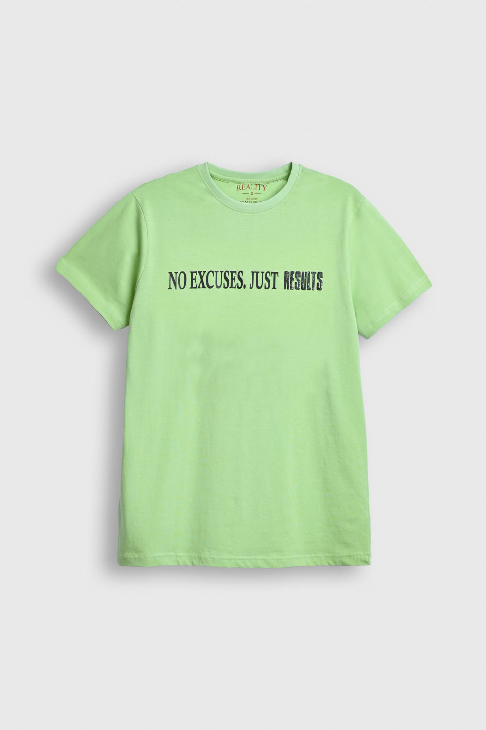 Reality ‘Results Only’ Cotton Tee Reality