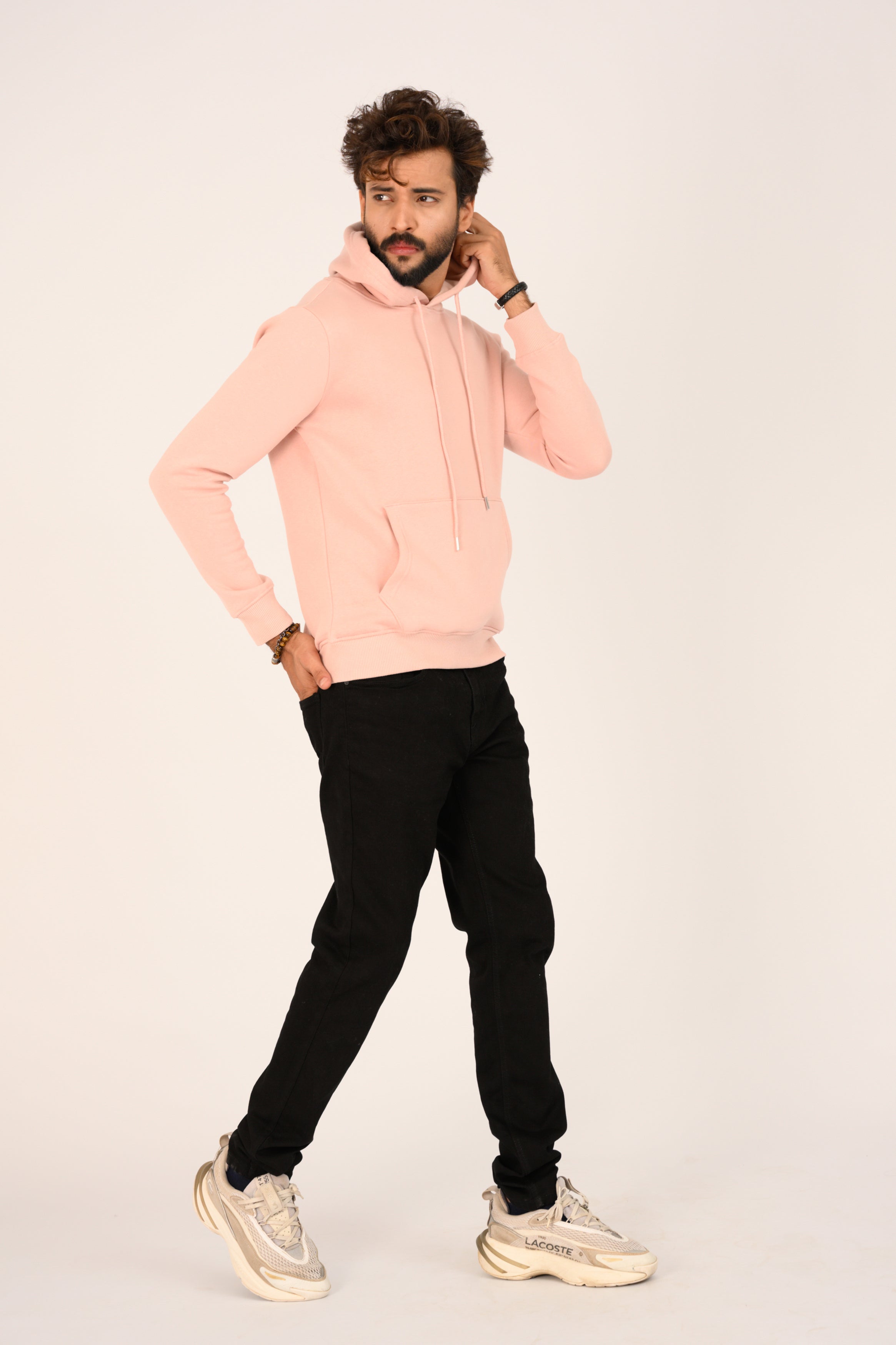 Dusty Rose Pullover Hoodie Reality