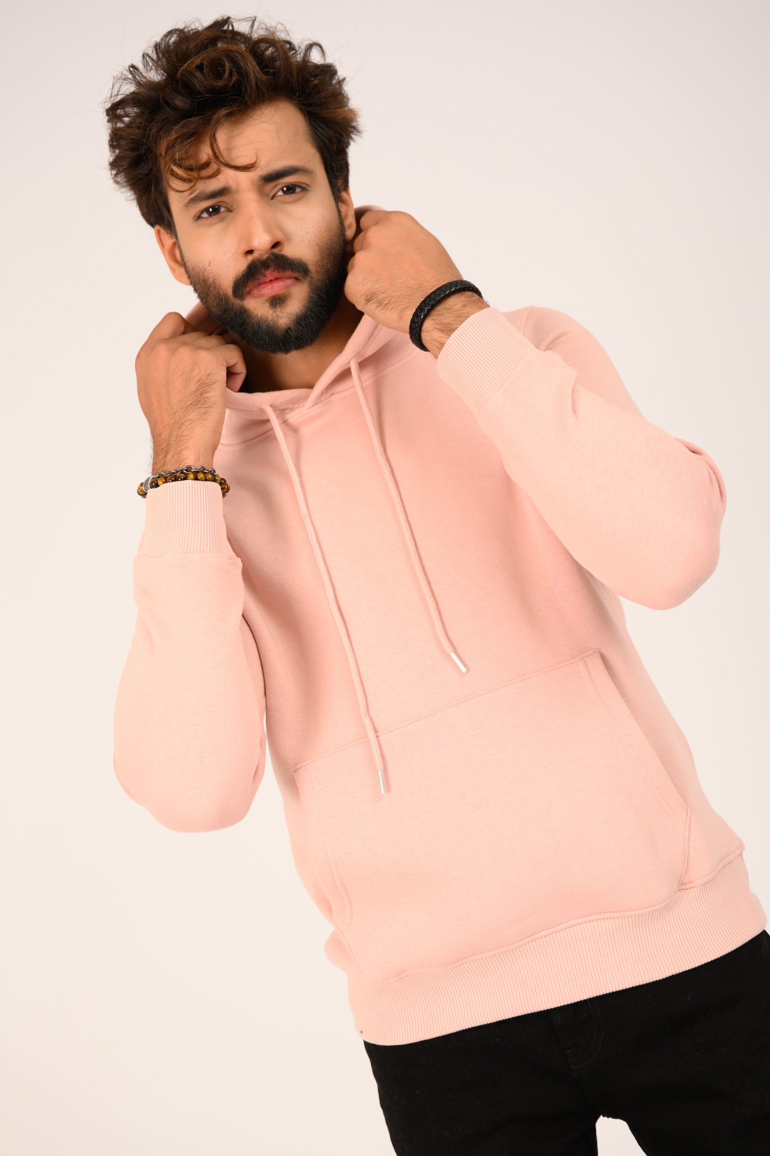 Dusty Rose Pullover Hoodie Reality