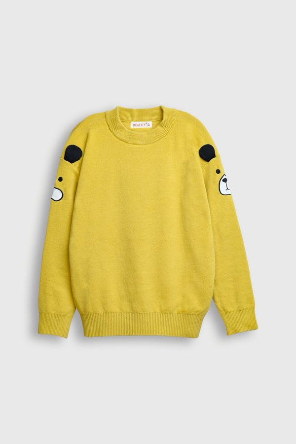 Yellow Bear Sweater Reality