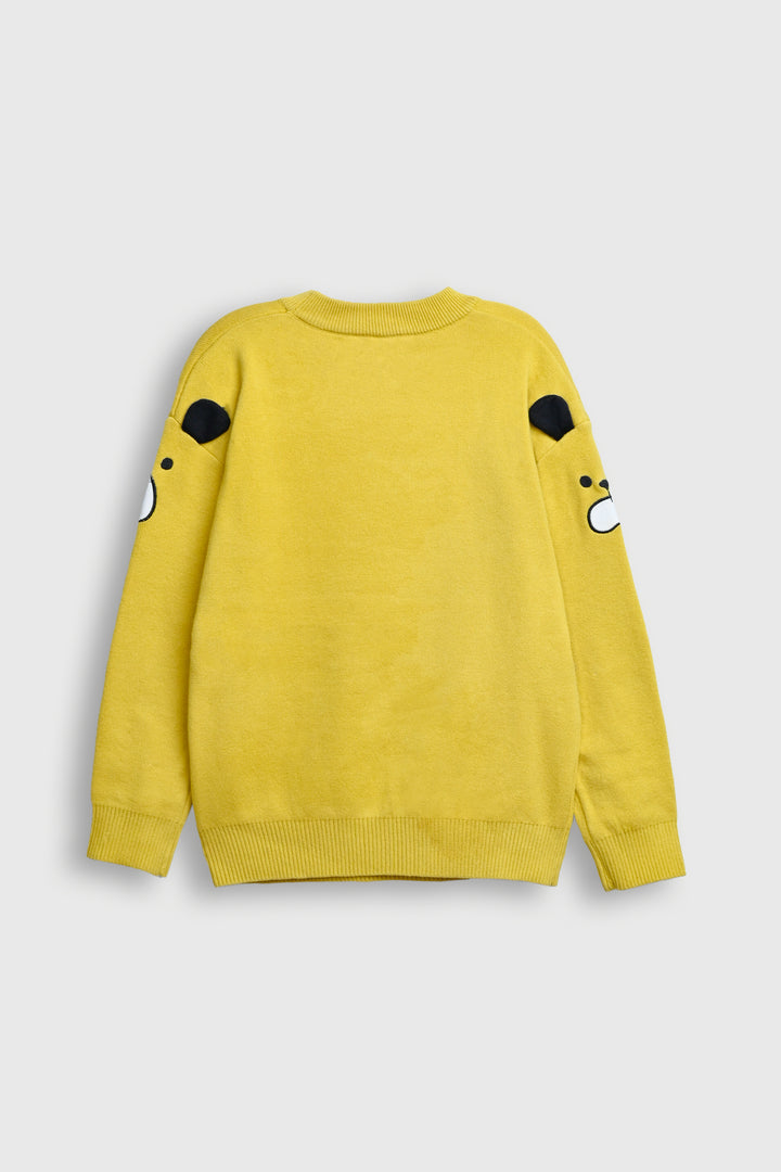 Yellow Bear Sweater Reality