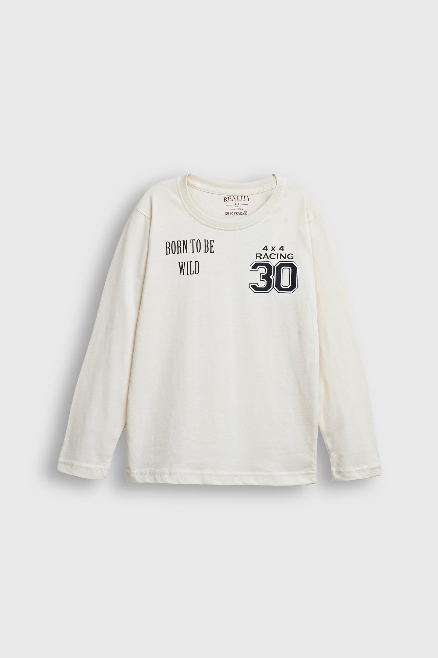 Born to Be Wild – Racing 30 Long Sleeve Tee Reality
