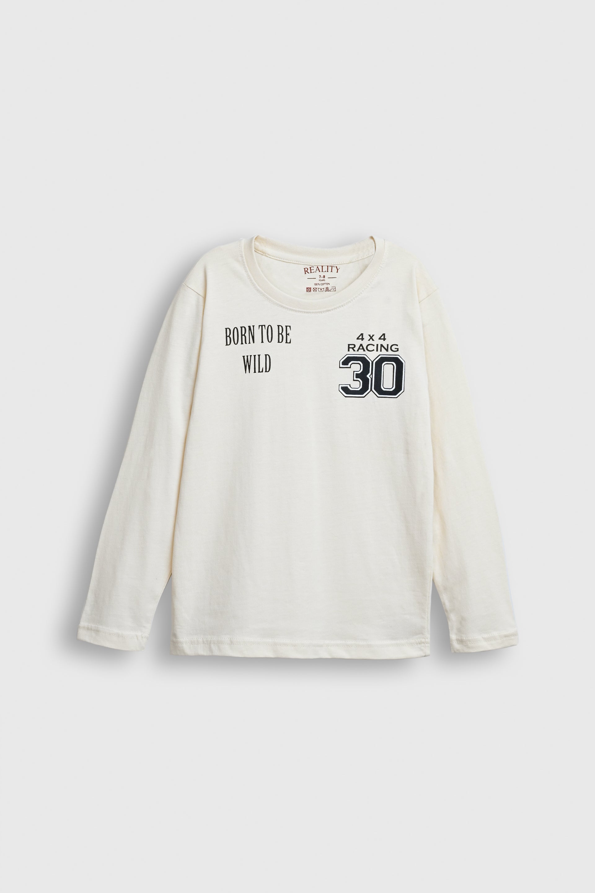 Born to Be Wild – Racing 30 Long Sleeve Tee Reality